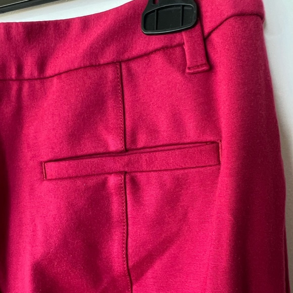 Anthropologie Essential Trouser in Magenta, 8 - Picture 8 of 10